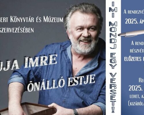 Csuja Imre önálló estje