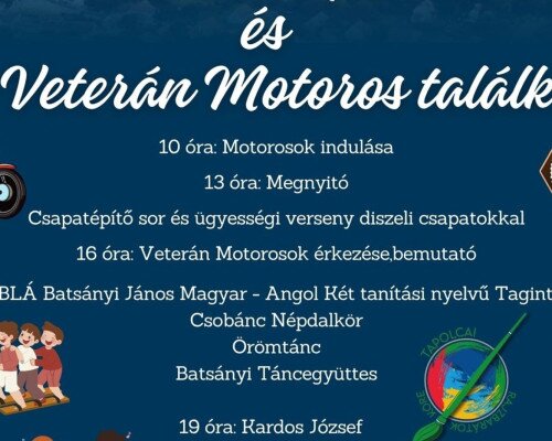 Diszeli Falunap és 25. Veterán Motoros Találkozó
