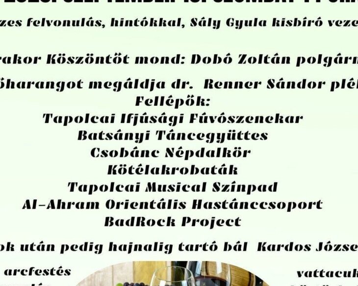Diszeli Szüreti Felvonulás és Bál