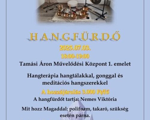 Hangfürdő