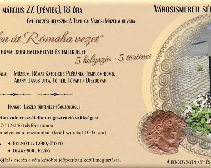 "Minden út Rómába vezet"