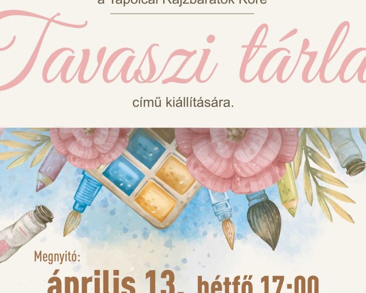 Tavaszi tárlat kiállítás