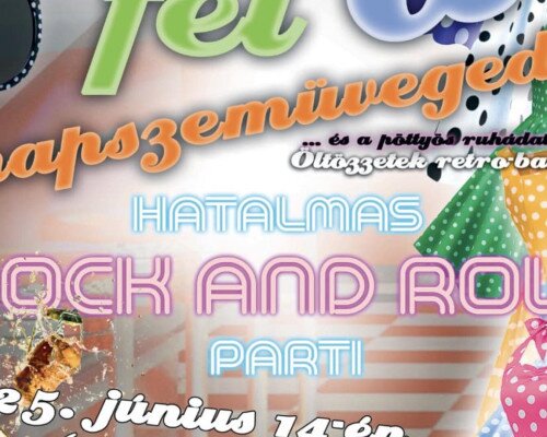 Vedd fel a napszemüveged! - hatalmas rock and roll party a Tapolcai Musical színpad előadásában
