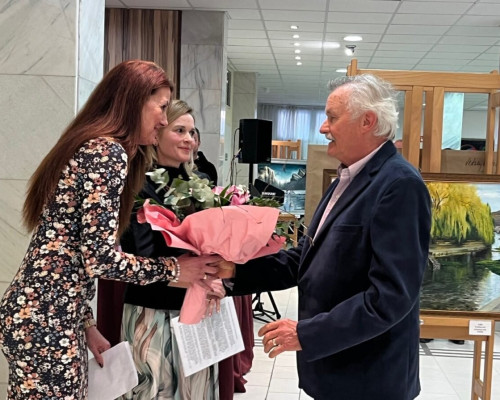 Vetsey Károly „Földi” című tárlata nyitotta a 60 éves Tapolca jubileumi programsorozatot