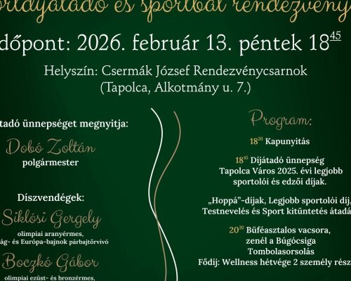 XVII: Sportgála